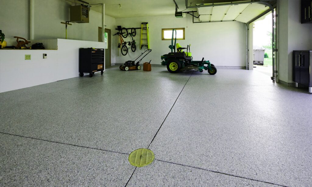 Plymouth, Michigan Garage Concrete Coatings